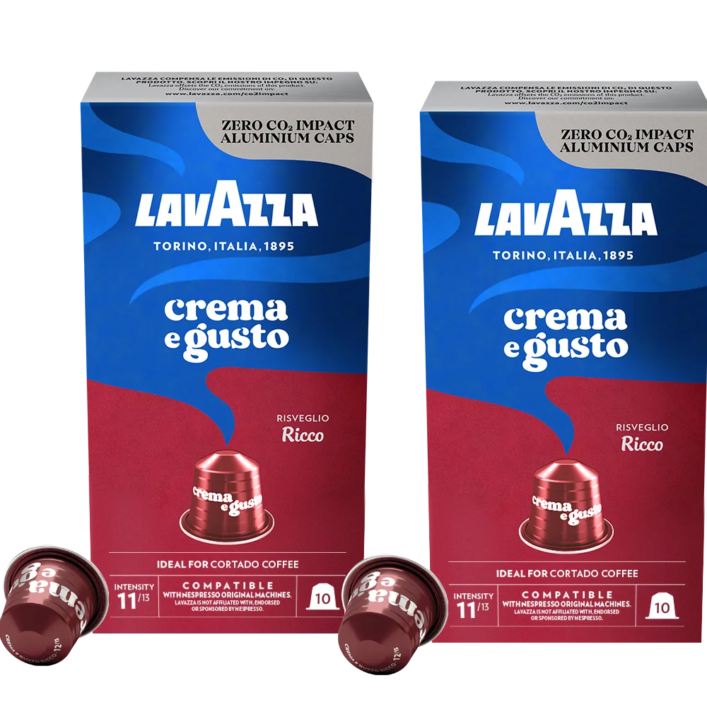 Lavazza Twin Pack Crema Ricco