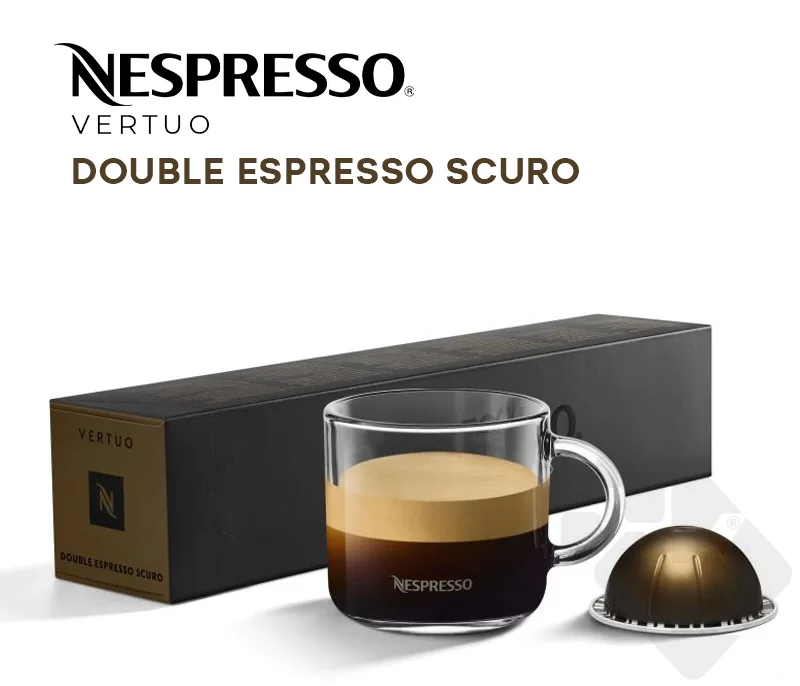Nespresso Vertuo Double Scuro Capsules
