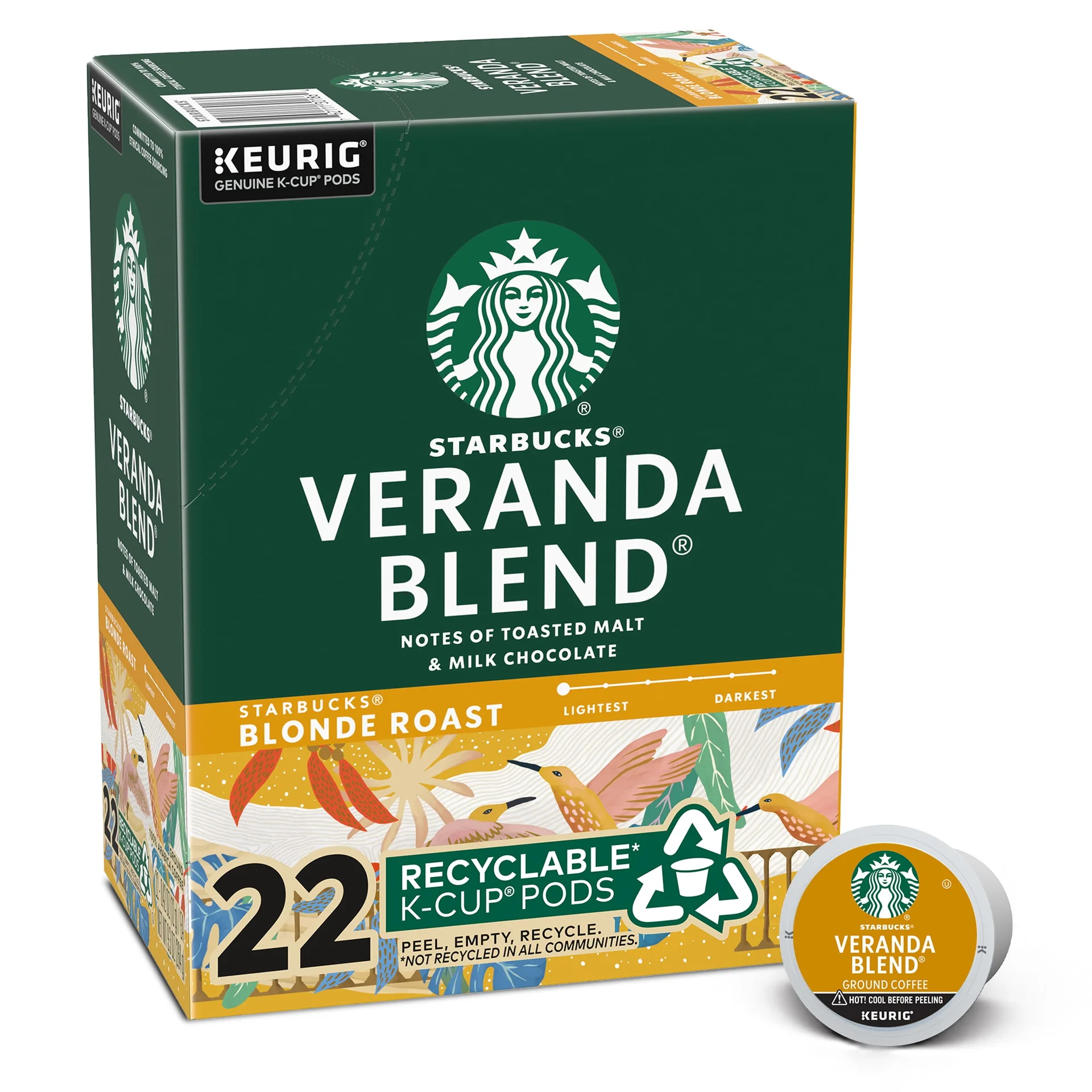 Starbucks Blonde Roast Capsules
